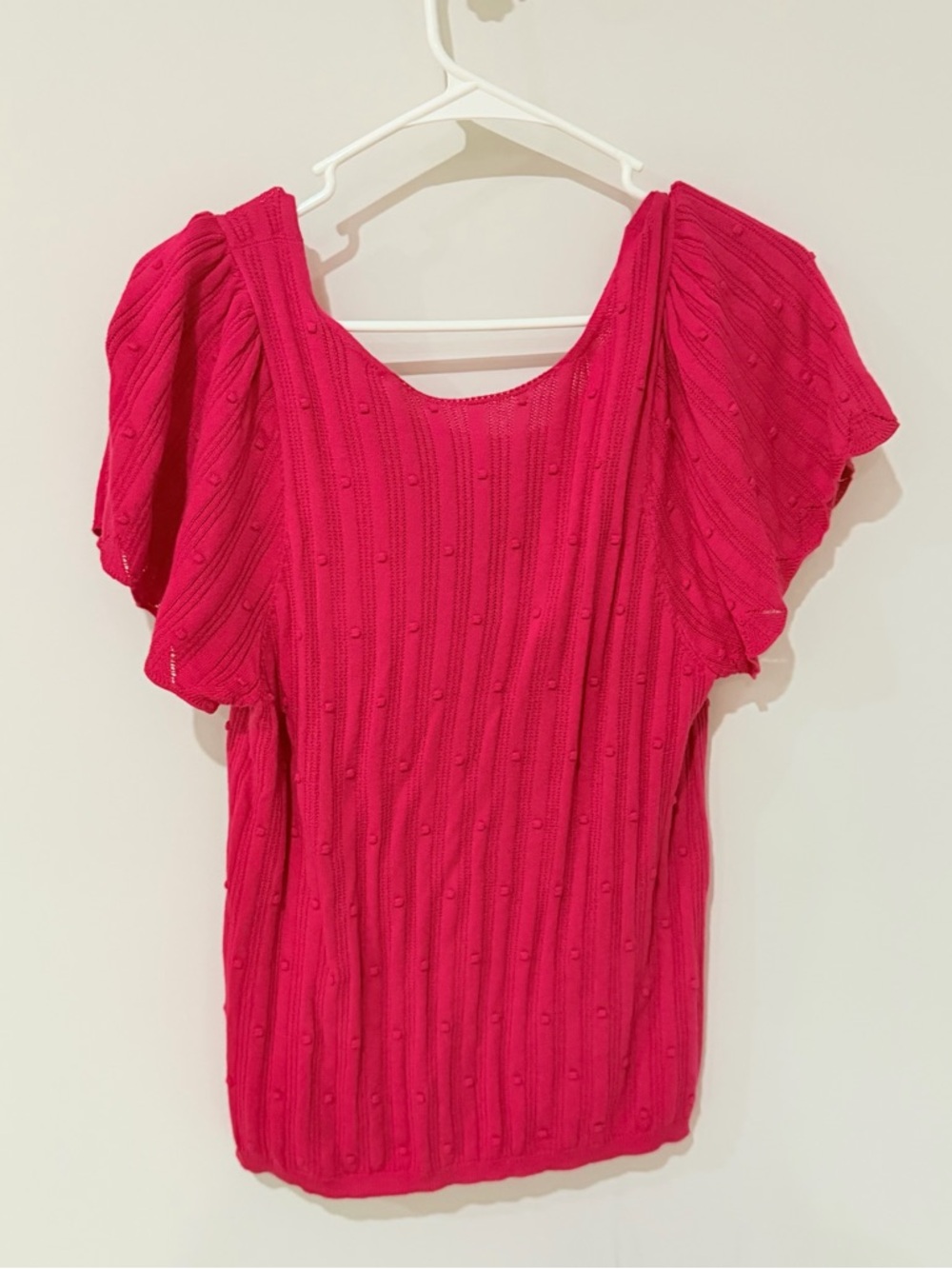 NWT Sezane Fuchsia Top - Picture 6 of 7